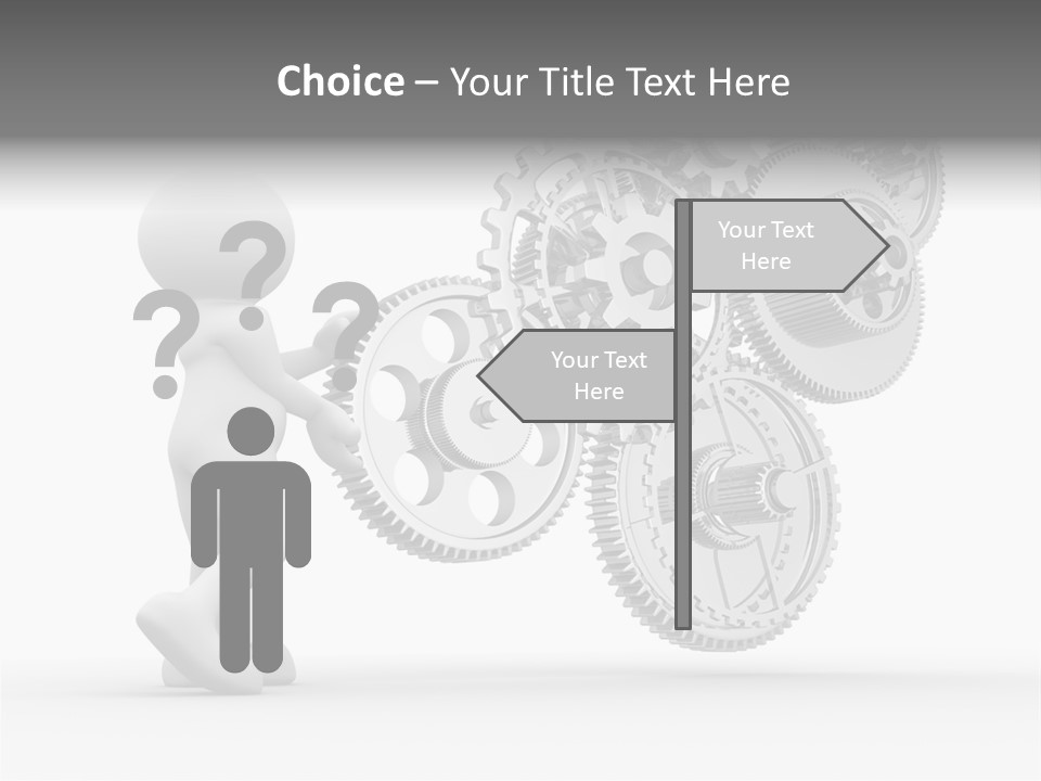 Person Men Development PowerPoint Template