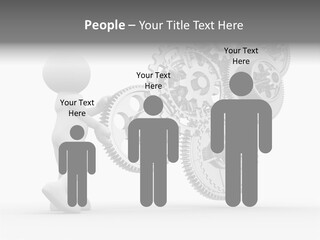 Person Men Development PowerPoint Template