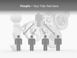 Person Men Development PowerPoint Template