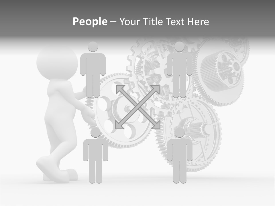 Person Men Development PowerPoint Template