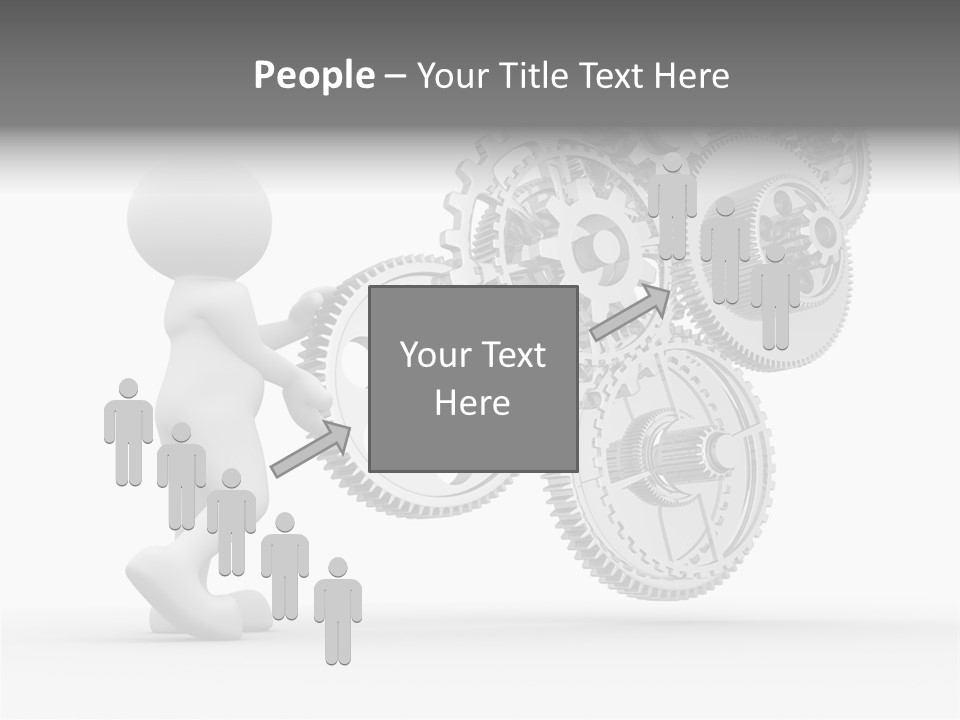 Person Men Development PowerPoint Template