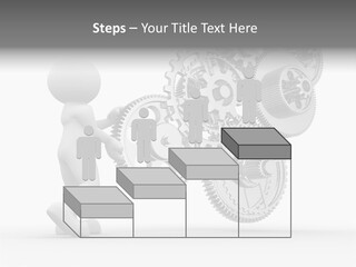Person Men Development PowerPoint Template