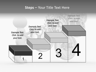 Person Men Development PowerPoint Template