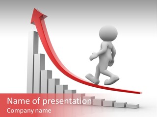 Human Business Growth PowerPoint Template