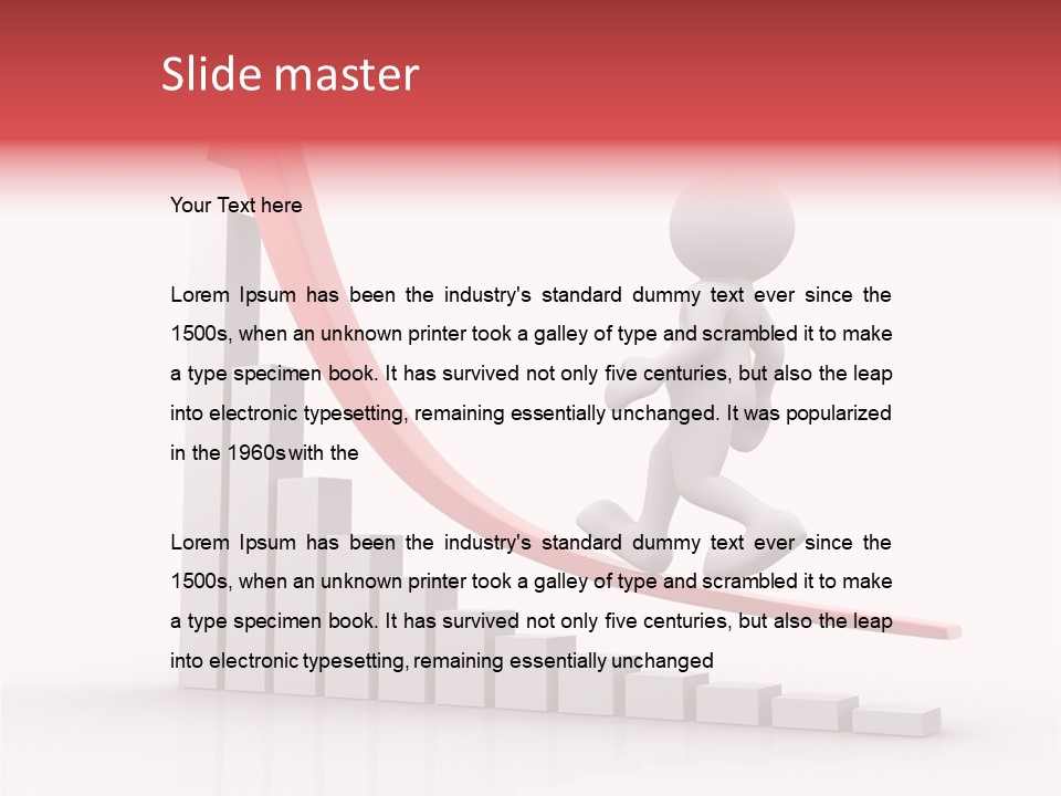 Human Business Growth PowerPoint Template