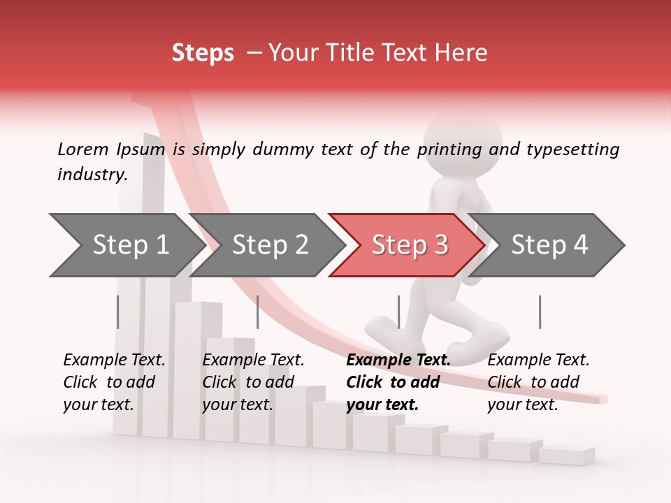 Human Business Growth PowerPoint Template