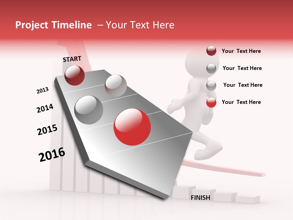 Human Business Growth PowerPoint Template