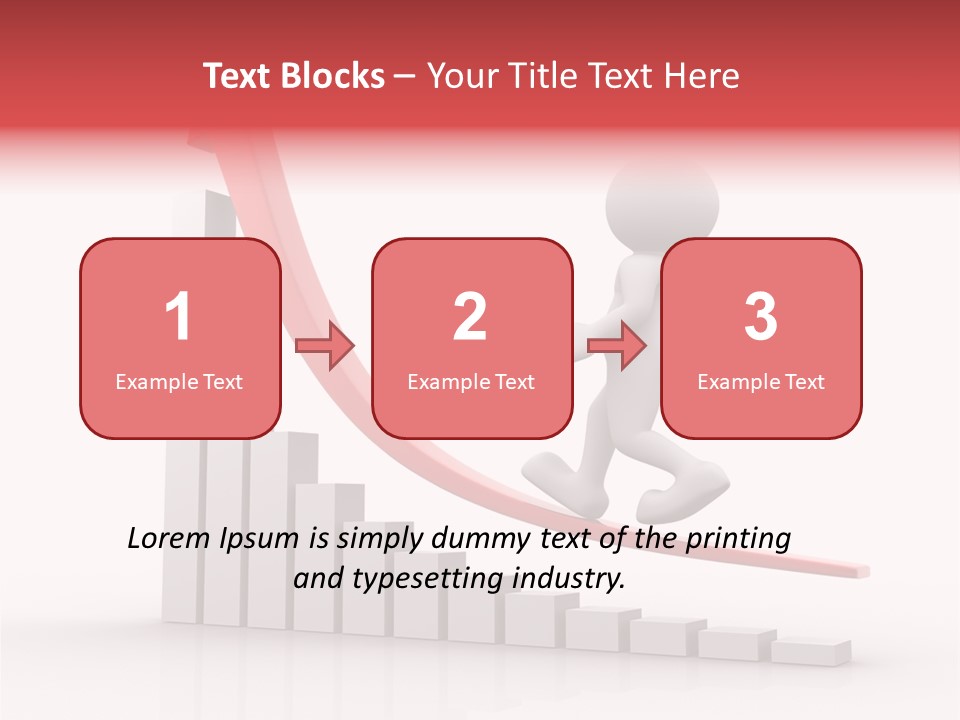 Human Business Growth PowerPoint Template
