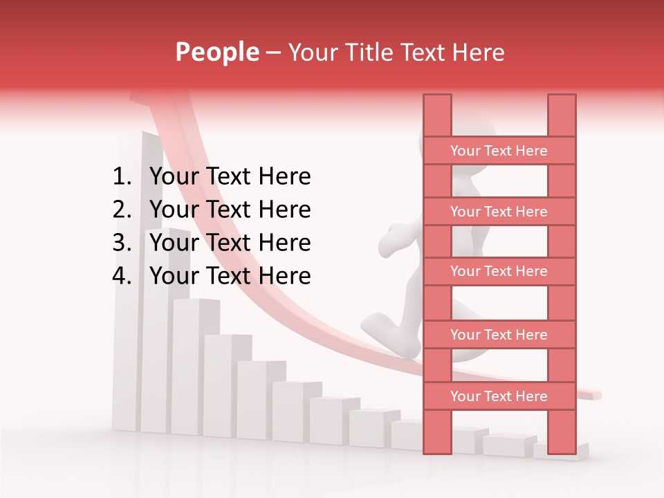 Human Business Growth PowerPoint Template
