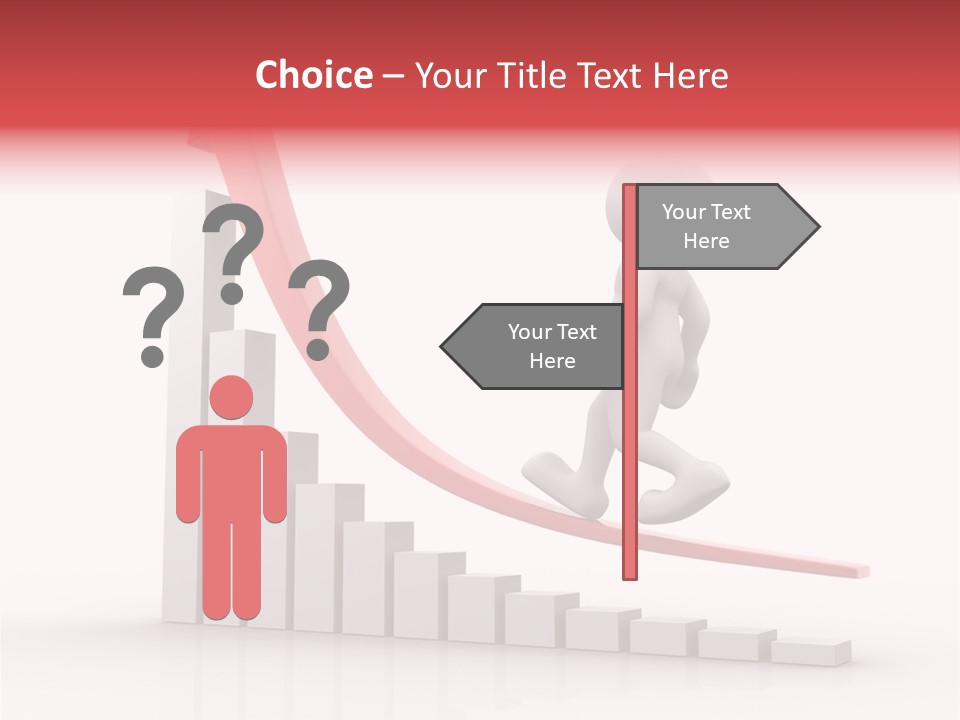 Human Business Growth PowerPoint Template