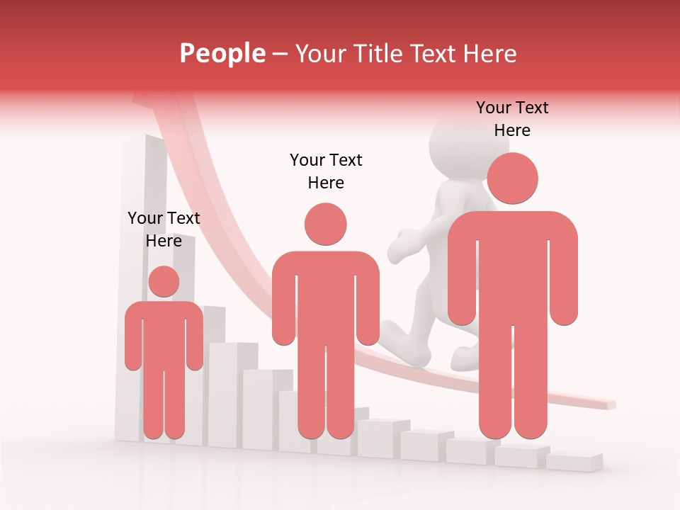 Human Business Growth PowerPoint Template