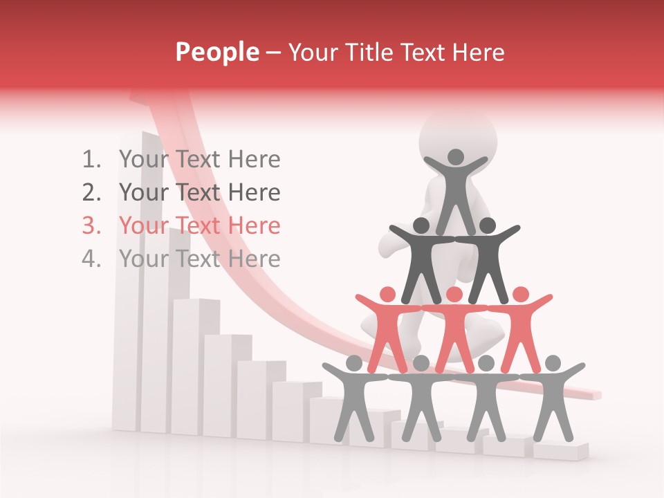 Human Business Growth PowerPoint Template