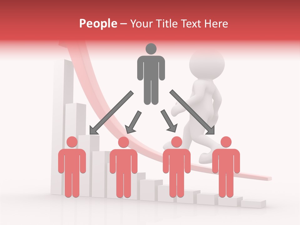 Human Business Growth PowerPoint Template