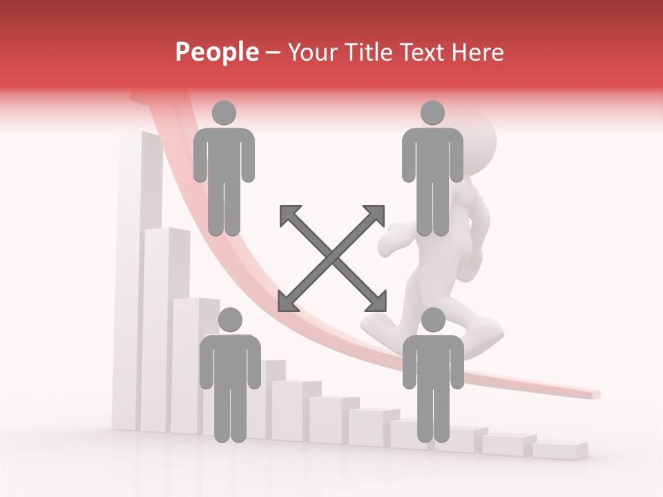 Human Business Growth PowerPoint Template