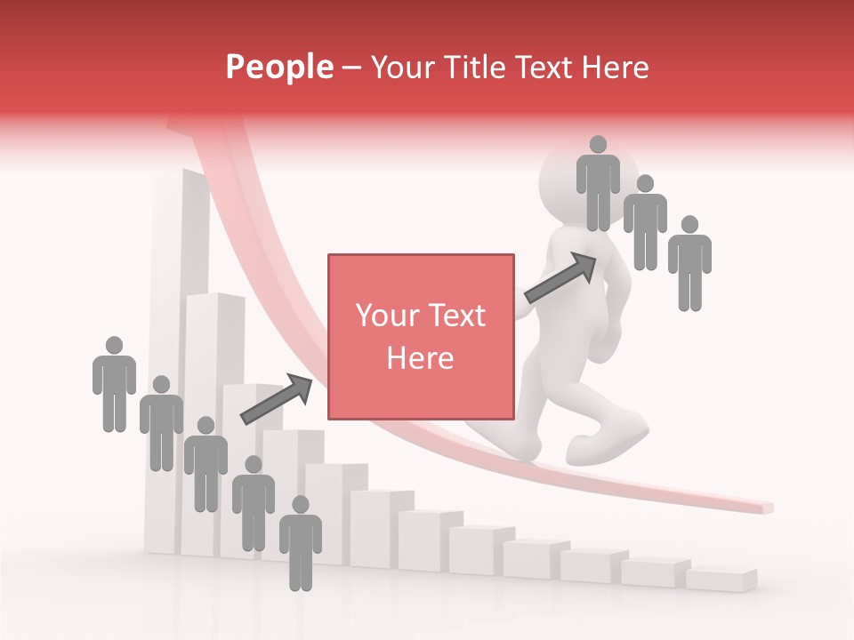 Human Business Growth PowerPoint Template