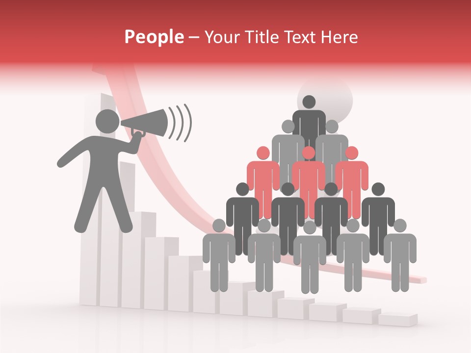Human Business Growth PowerPoint Template