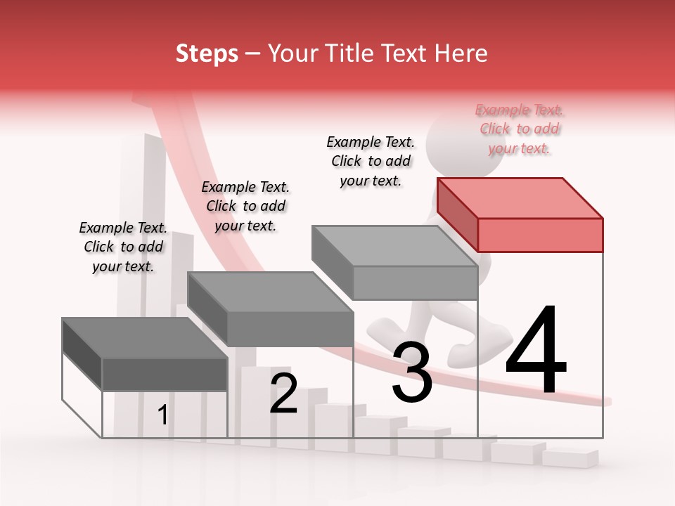 Human Business Growth PowerPoint Template
