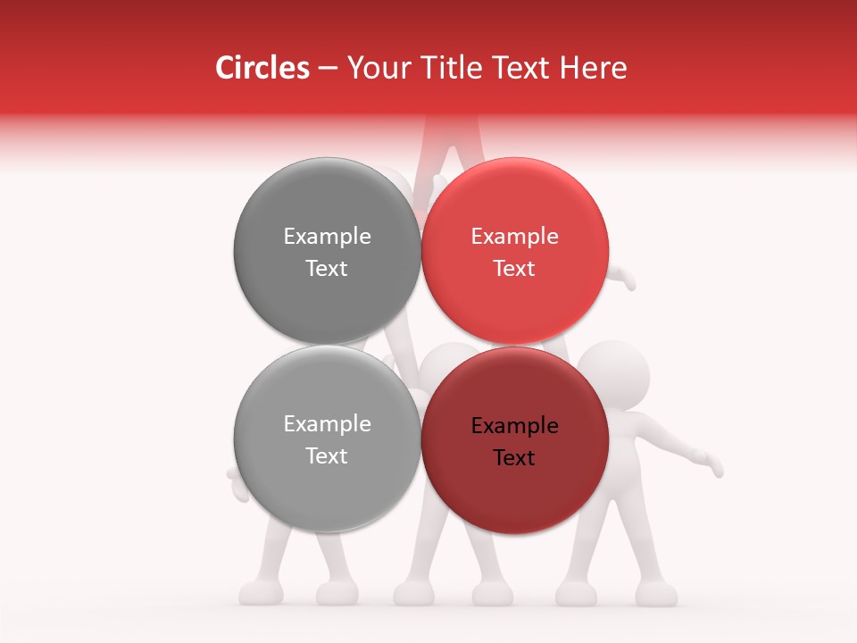 Support Assistance Person PowerPoint Template