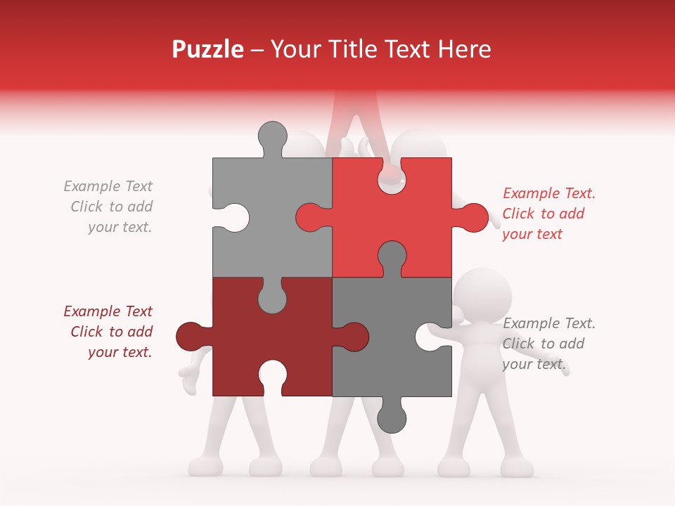 Support Assistance Person PowerPoint Template