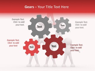 Support Assistance Person PowerPoint Template