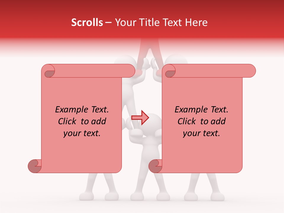 Support Assistance Person PowerPoint Template
