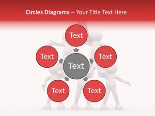 Support Assistance Person PowerPoint Template