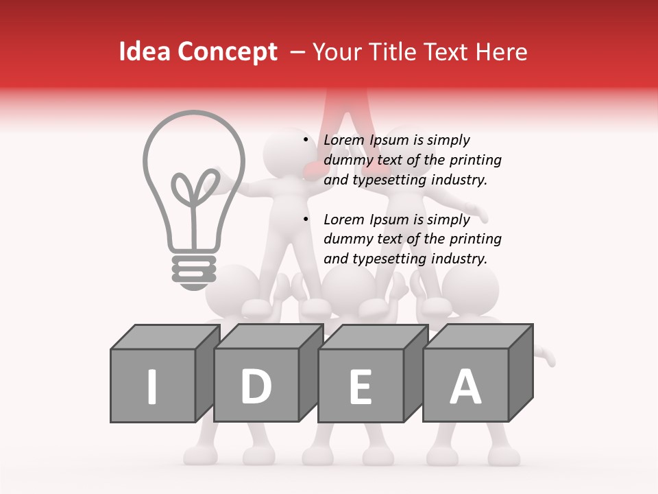 Support Assistance Person PowerPoint Template