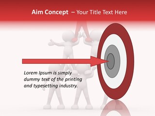 Support Assistance Person PowerPoint Template