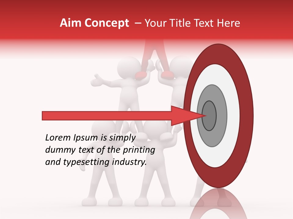 Support Assistance Person PowerPoint Template