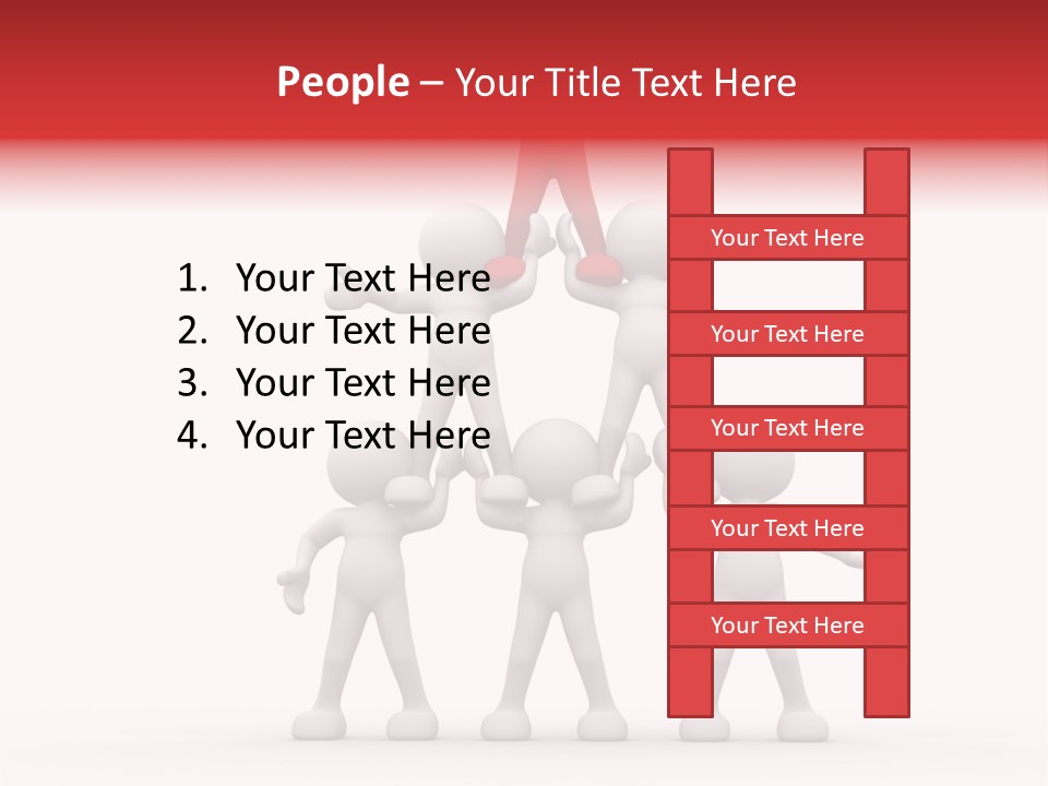 Support Assistance Person PowerPoint Template