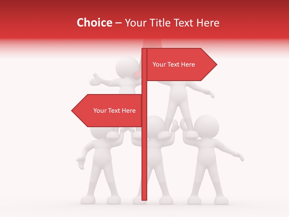 Support Assistance Person PowerPoint Template