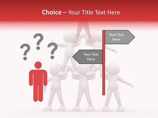 Support Assistance Person PowerPoint Template