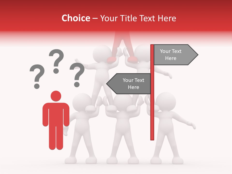 Support Assistance Person PowerPoint Template
