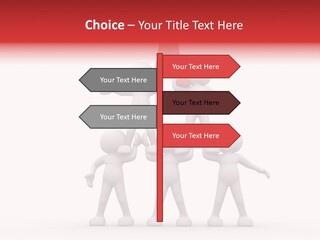 Support Assistance Person PowerPoint Template