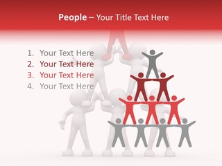 Support Assistance Person PowerPoint Template