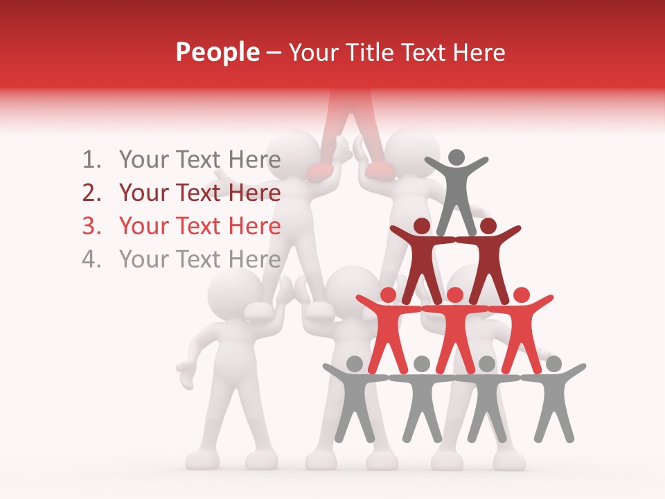 Support Assistance Person PowerPoint Template