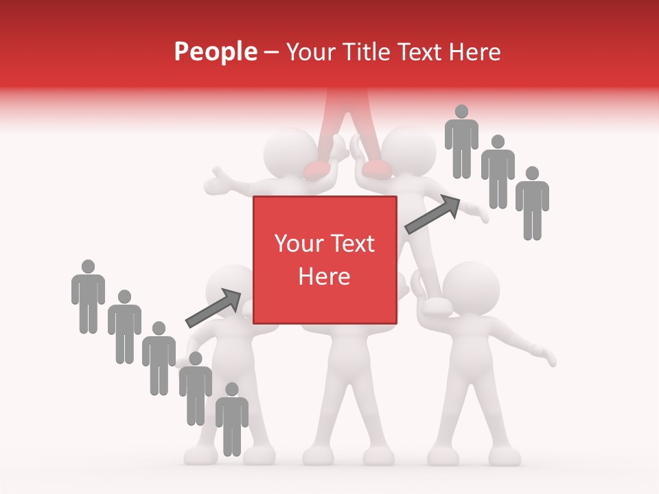 Support Assistance Person PowerPoint Template
