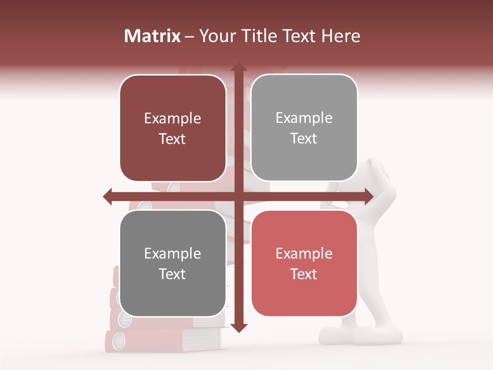 Technology Secretariat Person PowerPoint Template