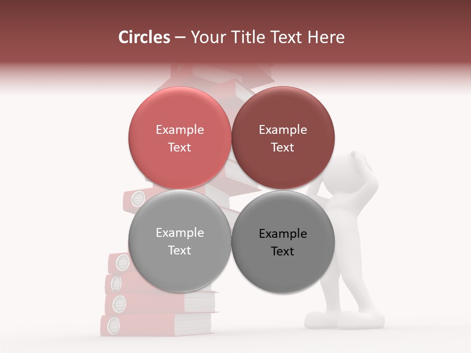 Technology Secretariat Person PowerPoint Template