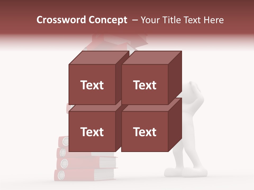 Technology Secretariat Person PowerPoint Template