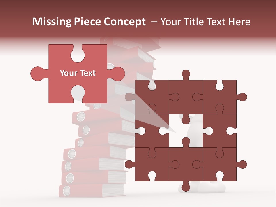 Technology Secretariat Person PowerPoint Template