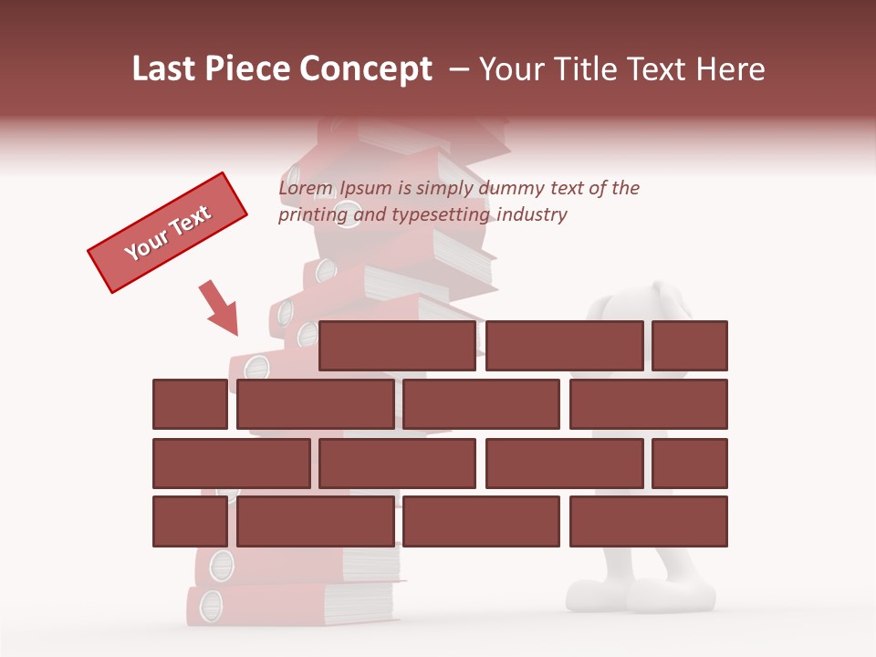 Technology Secretariat Person PowerPoint Template