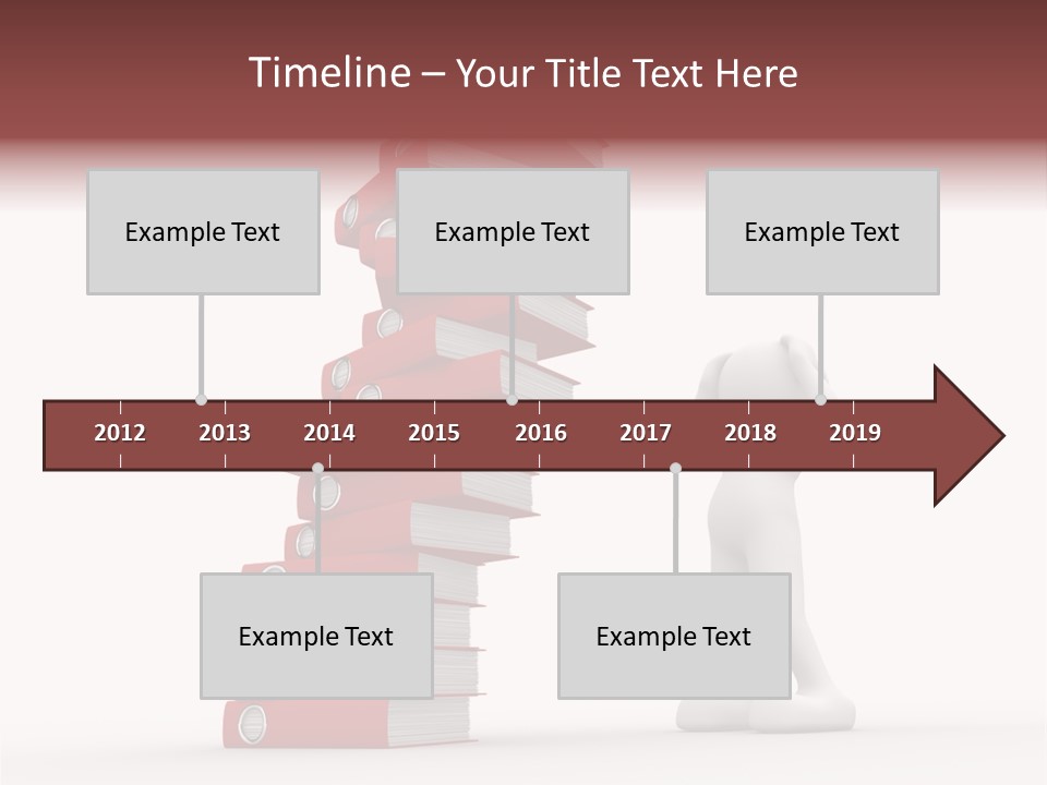 Technology Secretariat Person PowerPoint Template