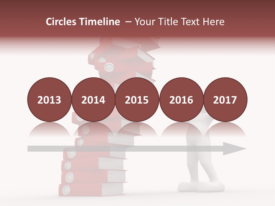 Technology Secretariat Person PowerPoint Template