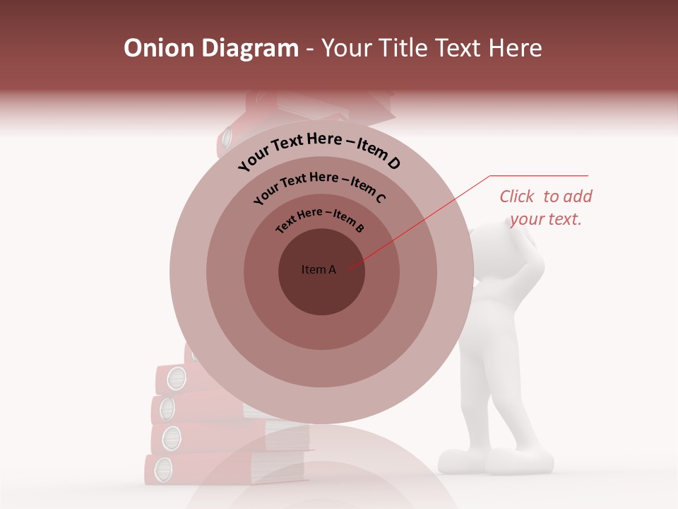 Technology Secretariat Person PowerPoint Template