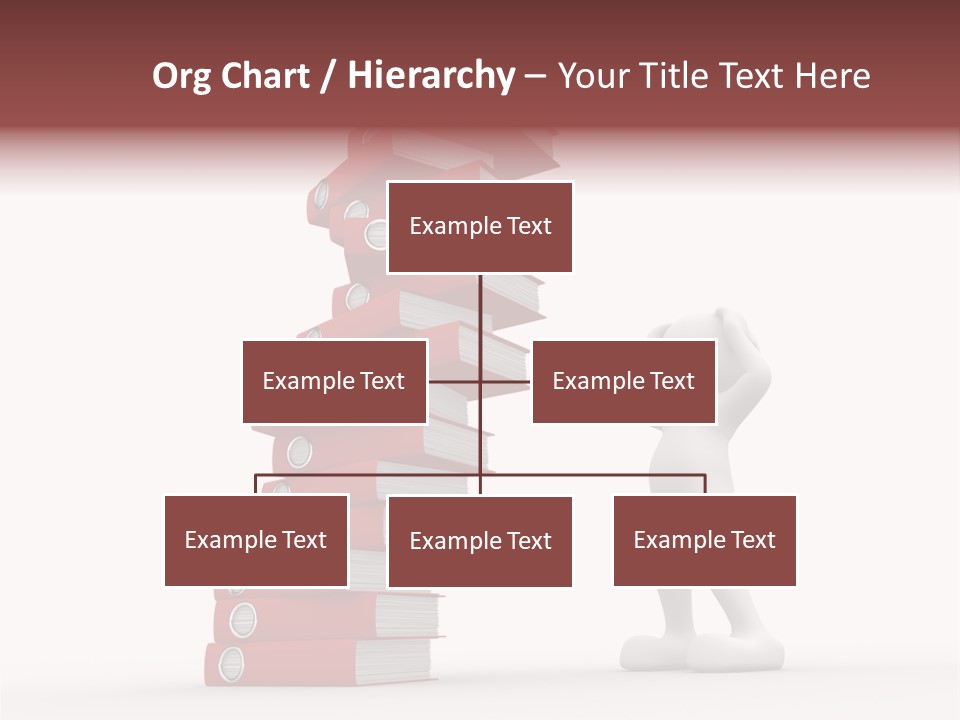 Technology Secretariat Person PowerPoint Template