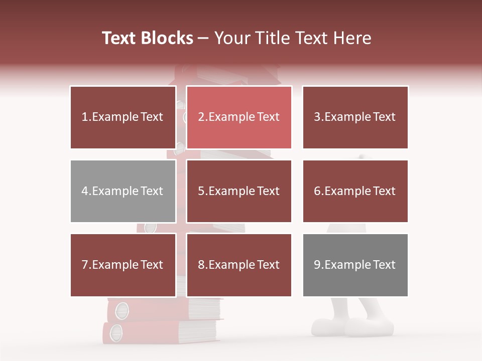 Technology Secretariat Person PowerPoint Template