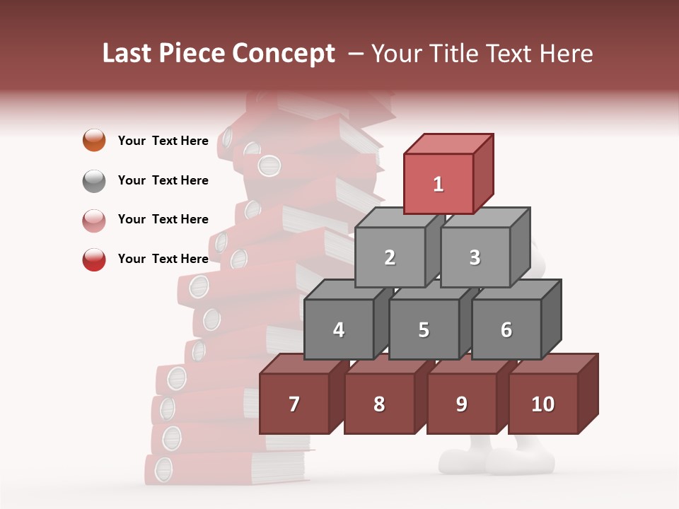 Technology Secretariat Person PowerPoint Template