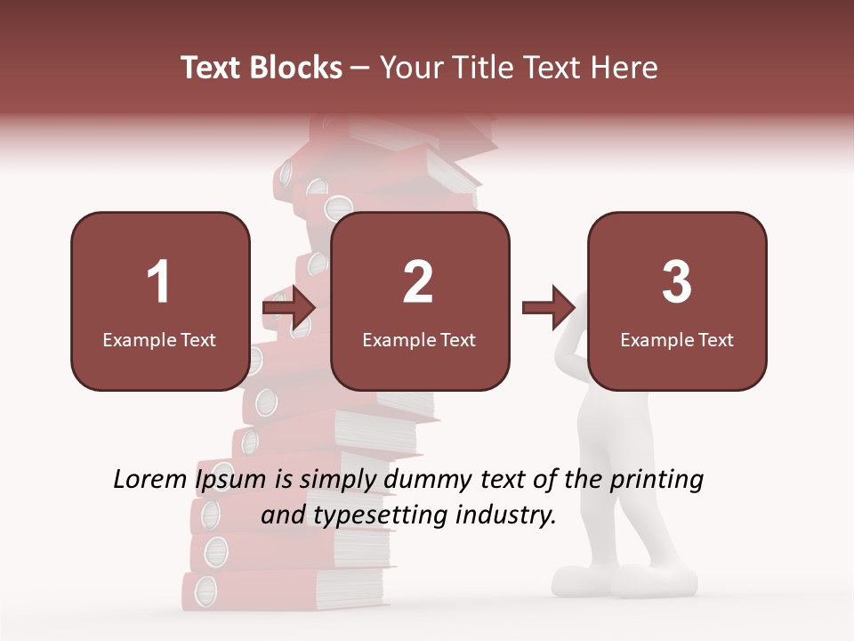 Technology Secretariat Person PowerPoint Template