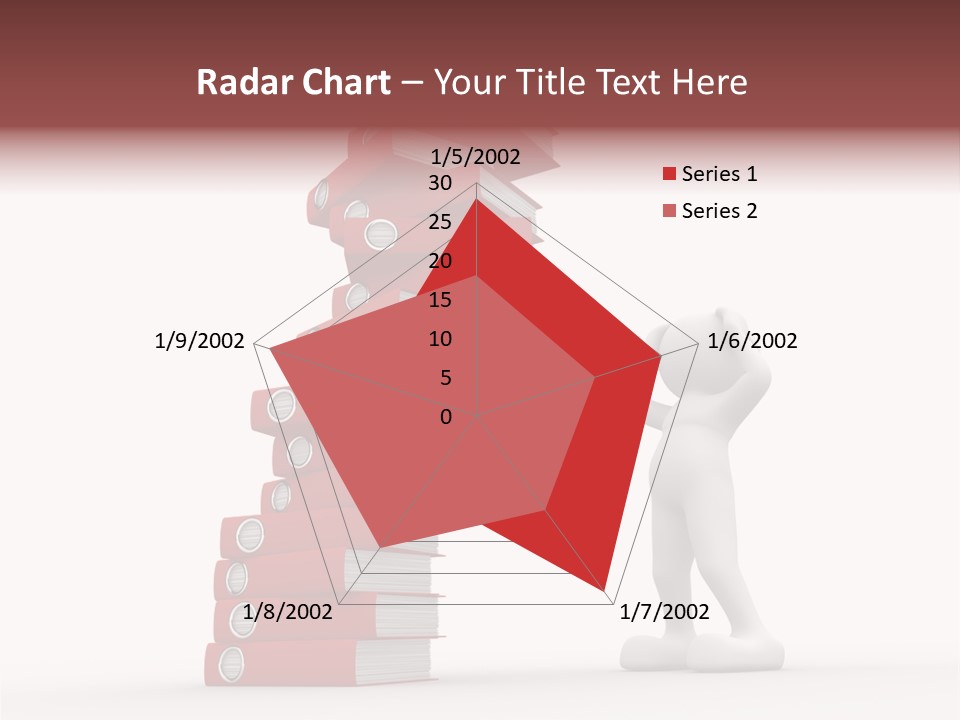 Technology Secretariat Person PowerPoint Template
